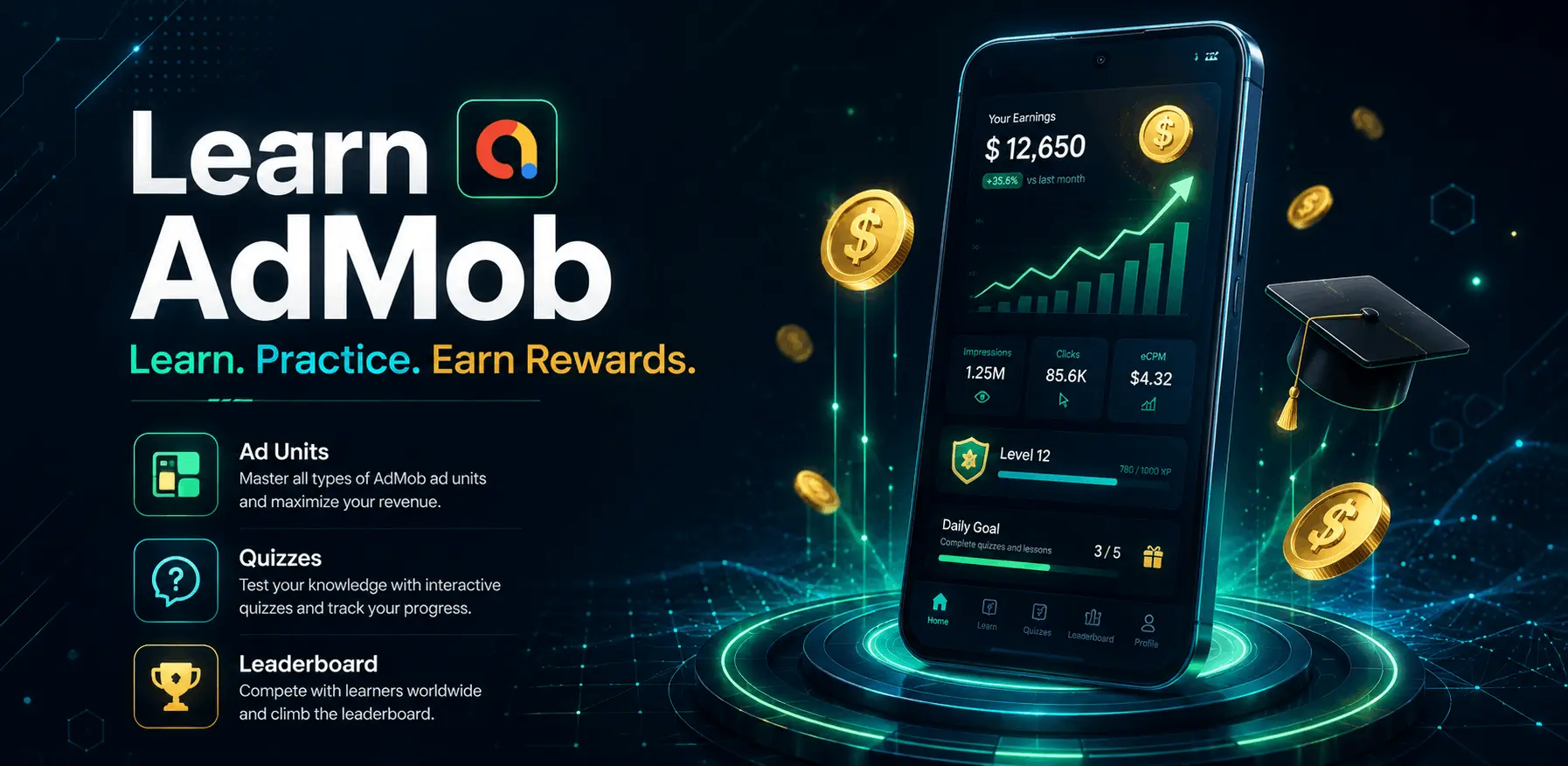 Learn AdMob Featured Banner